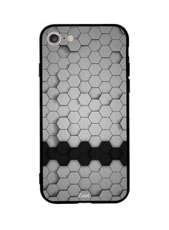 Buy Protective Case Cover For Apple iPhone SE (2020) Black/Grey in Egypt