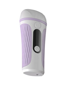 Buy Electric Painless IPL Laser Hair Removal Device White/Purple in UAE