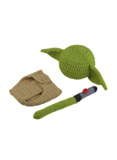 Buy Crochet Knitted Baby Photography Props Oufit Set in UAE