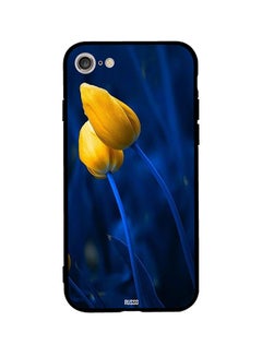 Buy Protective Case Cover For Apple iPhone SE (2020) Blue/Yellow in Egypt