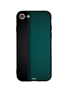 Buy Protective Case Cover For Apple iPhone SE (2020) Black/Green in Egypt
