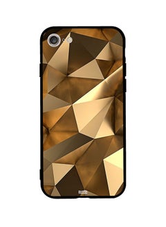 Buy Protective Case Cover For Apple iPhone SE (2020) Gold/Brown in Egypt