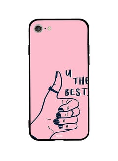 Buy Protective Case Cover For Apple iPhone SE (2020) Pink/Blue in Egypt