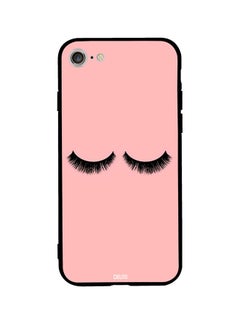 Buy Protective Case Cover For Apple iPhone SE (2020) Pink/Black in Egypt
