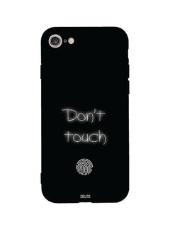 Buy Protective Case Cover For Apple iPhone SE (2020) Black/White in Egypt