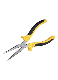 Buy 0-84-625 Bimaterial Straight Long-Nosed Pliers Yellow/Black/Silver 0.4x11.2x4.6inch in UAE