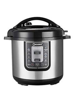 Buy Electric Pressure Cooker Model 6.0 L 1000.0 W 8008-6L Silver/Black/Blue in UAE