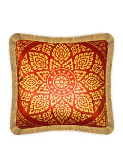 اشتري Islamic Style Velvet Cushion Cover متعدد الألوان 45 x 45سنتيمتر في الامارات