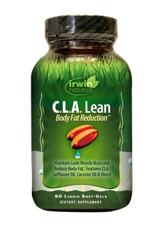 Buy CLA Lean Body Fat Reduction - 80 Softgels in UAE