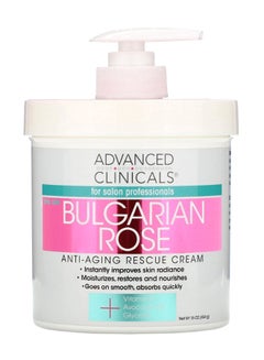 Buy Bulgarian Rose Anti-Aging Rescue Cream 16ounce in UAE