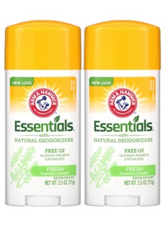 Buy Pack Of 2 Essentials Natural Fresh Deodorant 2 x 71grams in UAE
