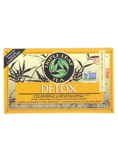 Buy Detox Cleansing And Revitalizing Tea 20 Bags 1.16ounce in UAE