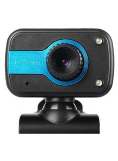 Buy USB Clip-On Digital Web Camera Black/Blue in UAE
