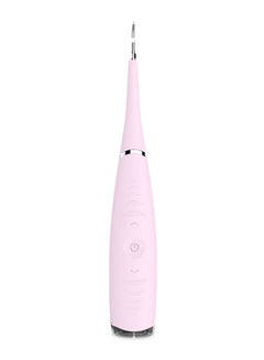 Buy 5-Modes Electric Dental Calculus Remover Pink/Silver in UAE