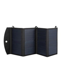 Buy Portable Solar Charger 26.3x1.7x15.2centimeter Black in UAE