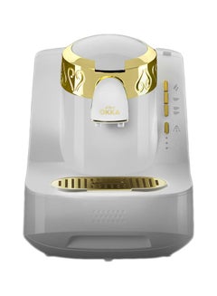 Buy Turkish Coffee Maker 710 W OK008 White/Gold in Egypt