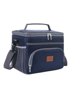 Buy Thermal Lunch Bag Blue/Grey in Saudi Arabia