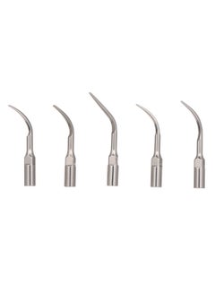 Buy 5-Piece Dental Air Scaler Perio Tip Set Silver in UAE