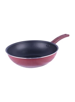 Buy Mondial Deep Frying Pan Red/Black 32cm in Saudi Arabia