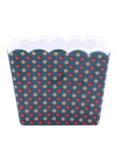 اشتري Porcelain Cupcake Holder Blue/Beige/Red 6x4.5centimeter في السعودية