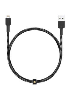 Buy MFi USB Sync And Charge Braided Cable, CB-BAL4 Black in Saudi Arabia