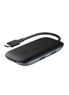 Buy 4 in 1 Ports USB-C Hub,CB-C74 Black in Saudi Arabia