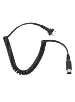 Buy Two Pin Dental Micro Motor Spare Cable Black in UAE