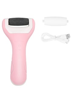 Buy USB Rechargeable Callus Remover Foot Care Tool Pink/Black/White in UAE