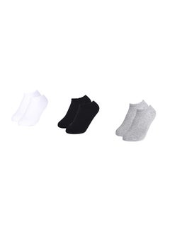 Buy Pack Of 3 Casual Wear Socks Multicolour in Egypt