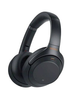 Buy Wireless Noise Canceling Over Ear Headphones Black in Egypt