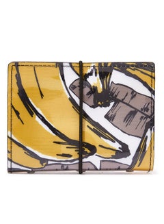 Buy Meca Solid Design Card Holder Yellow/White/Black in UAE