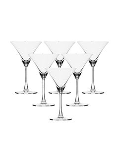 Buy 6-Piece Ocean Madison Cocktail Glass Set Clear 285ml in UAE