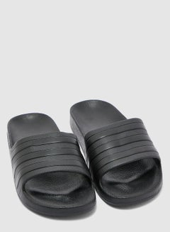 Buy Adilette Aqua Slides Black in UAE