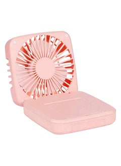 Buy Portable USB Rechargeable Handheld Mini Fan W10622P Pink in UAE