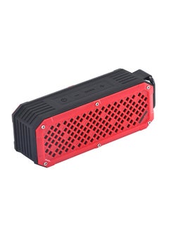 Buy Rechargeable Bluetooth Speaker Red/Black in UAE