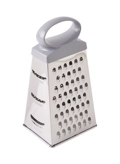 Buy Metallic Grater Silver 7x4x3cm in Saudi Arabia