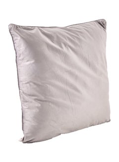 Buy Dove Filled Cushion polyester Grey 65x65cm in UAE