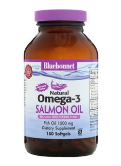 Buy Natural Omega 3 Salmon Oil - 180 Softgels in UAE