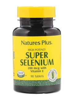اشتري أقراص فيتامين E سوبر سيلينيوم عالية الفعالية - 90 قرص في السعودية