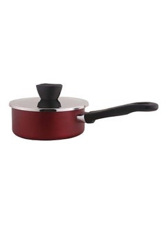 Buy Classic Non-Stick Sauce Pan With Lid Multicolour 18cm in Saudi Arabia