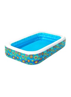 Buy Portable Lightweight Compact Foldable Rich Unique Design Fantasia Family Pool 229x152x56cm in Saudi Arabia