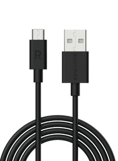 Buy TPE USB A To Micro Cable Black in Saudi Arabia