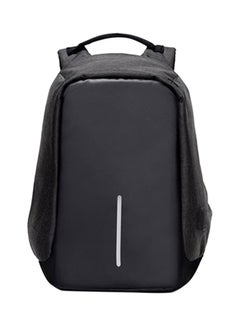 اشتري Anti Theft Backpack With USB Charging Port 15 Liter, 42 cm Black في السعودية