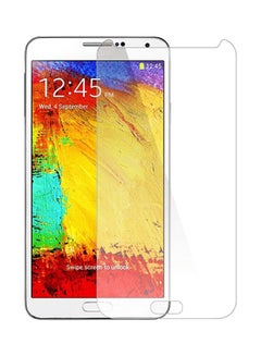 Buy Tempered Glass Screen Protector For Samsung Galaxy Note 3 Clear in Saudi Arabia