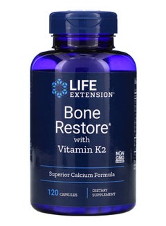 Buy Bone Restore With Vitamin K2 - 120 Capsules in Saudi Arabia