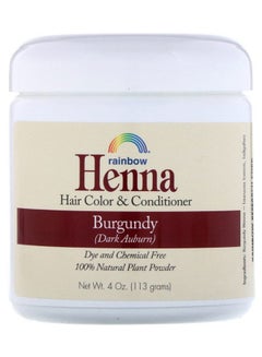 Buy Natural Hair Colour And Conditioner Henna Burgundy 113grams in Saudi Arabia