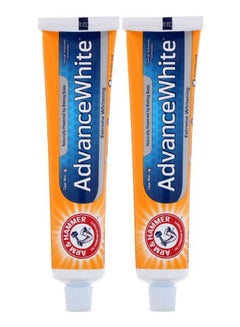 Buy 2-Piece Clean Mint Advance White Extreme Whitening Toothpaste Set 2 x 6ounce in UAE