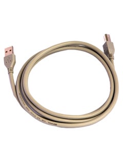 Buy USB 2.0 Printer Cable Grey in UAE