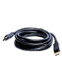 اشتري كابل HDMI من DP إلى DP أسود في الامارات