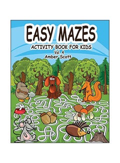 Buy Easy Mazes Activity Book For Kids - Vol. 4 paperback english - 02 October 2019 in UAE